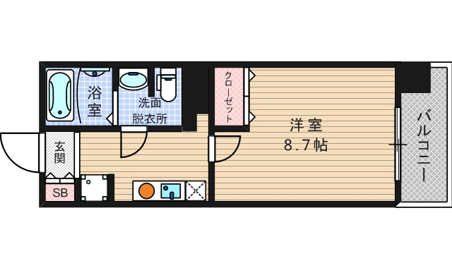 3階の間取り図