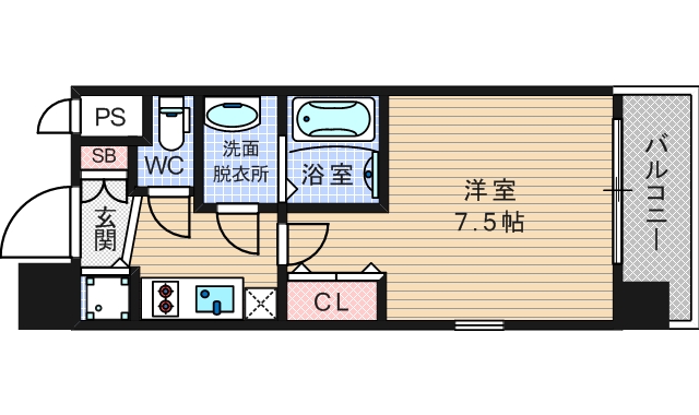11階の間取り図