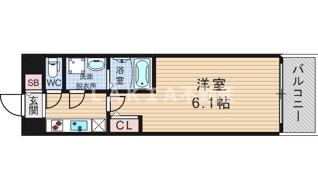 4階の間取り図