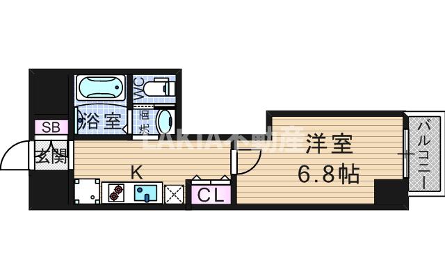 3階の間取り図