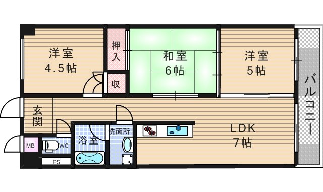 間取図