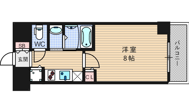 7階の間取り図