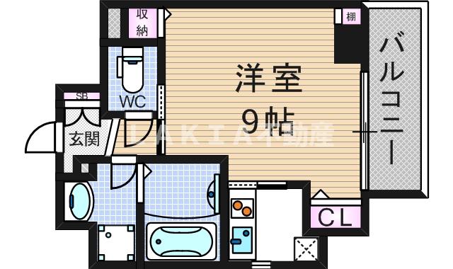 10階の間取り図
