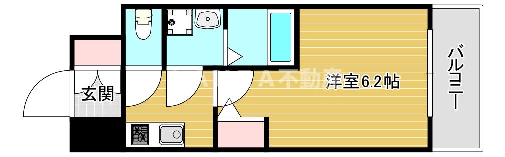9階の間取り図