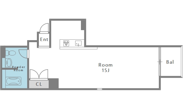 7階の間取り図