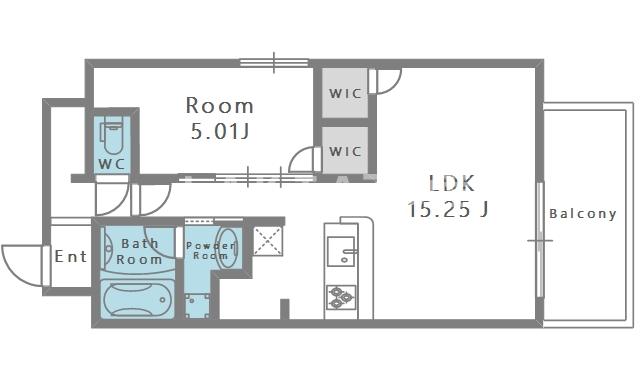 8階の間取り図