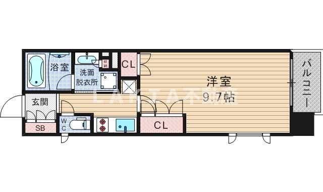 11階の間取り図