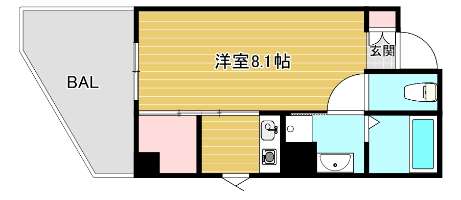 2階の間取り図