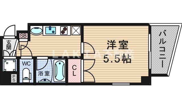 3階の間取り図