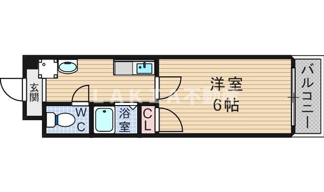 4階の間取り図
