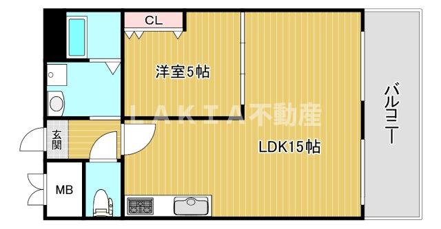 11階の間取り図