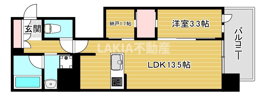 3階の間取り図