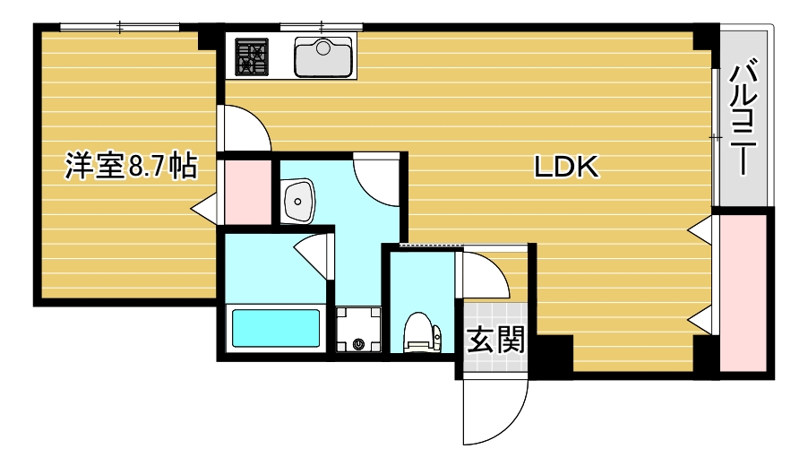 3階の間取り図