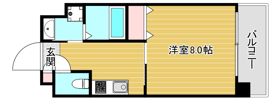 4階の間取り図