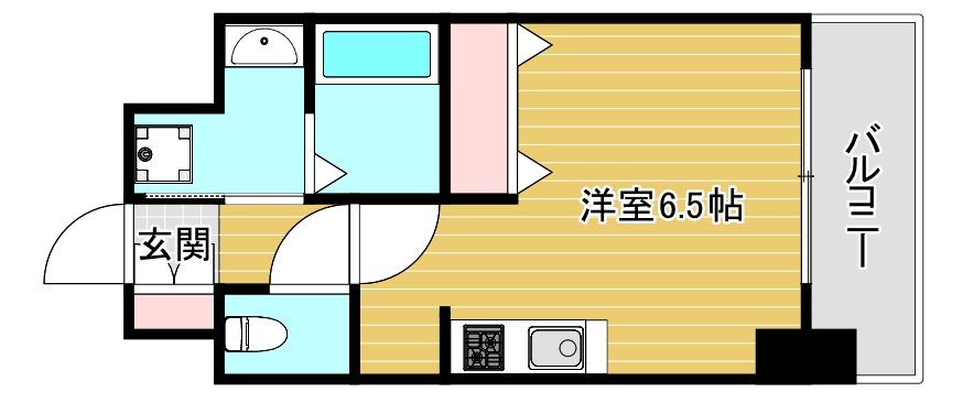 8階の間取り図