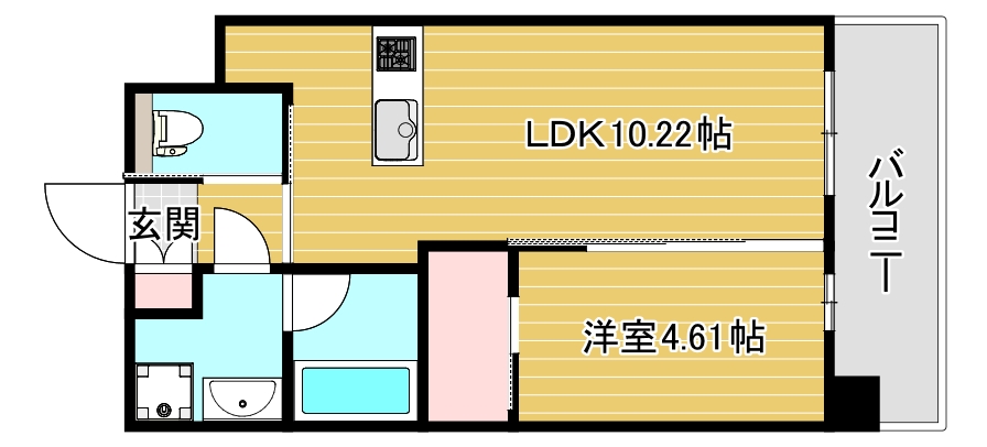 5階の間取り図