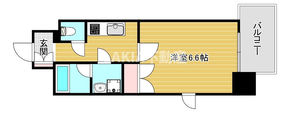 7階の間取り図