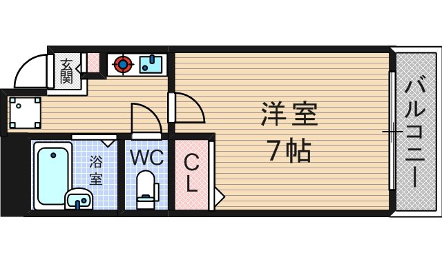4階の間取り図