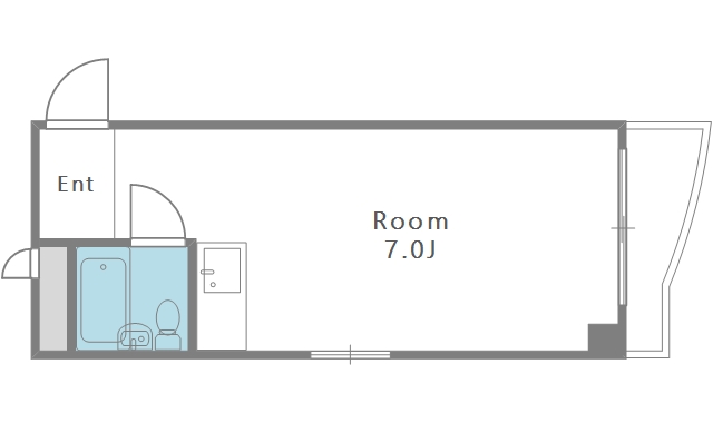 8階の間取り図