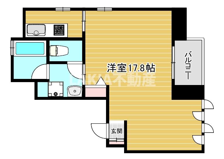 6階の間取り図