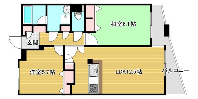 12階の間取り図