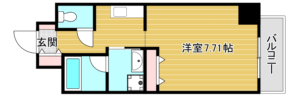 9階の間取り図