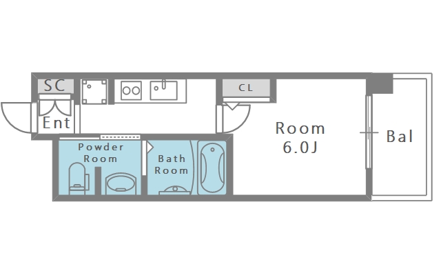 3階の間取り図