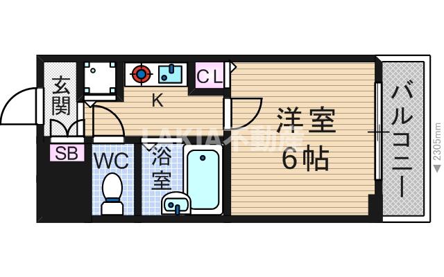 10階の間取り図