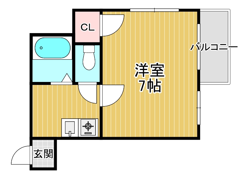 3階の間取り図