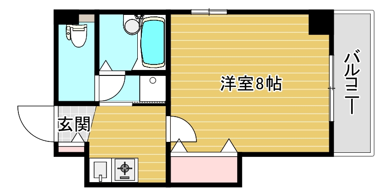 2階の間取り図