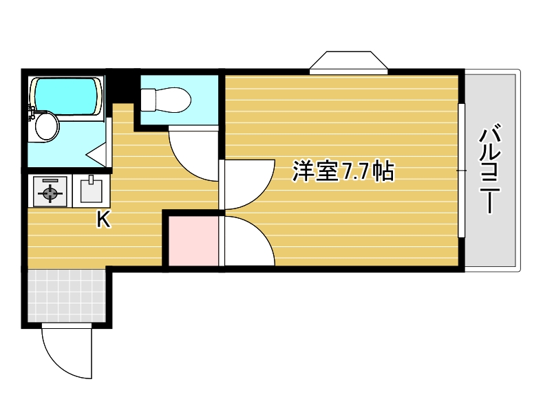 3階の間取り図