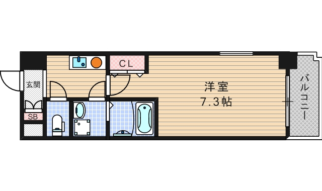 5階の間取り図