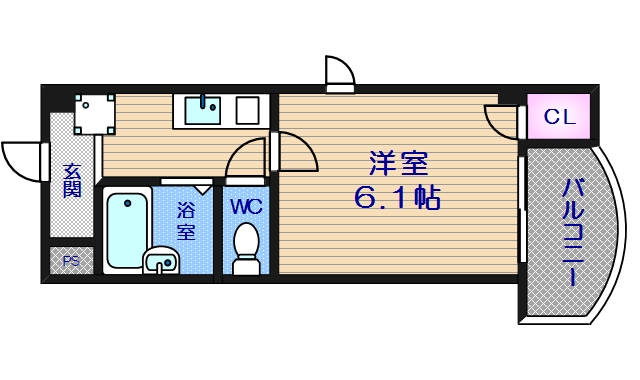 9階の間取り図