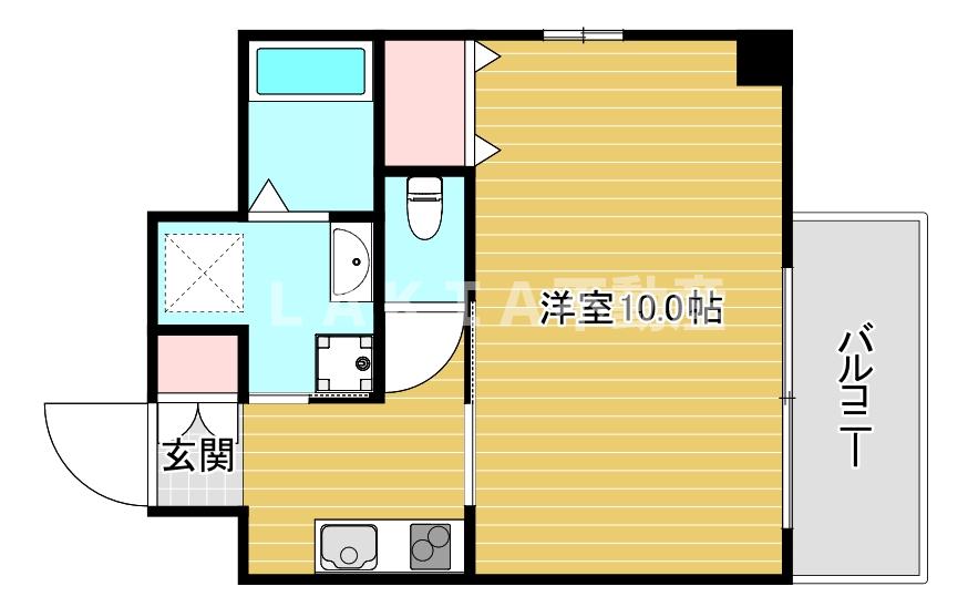 8階の間取り図