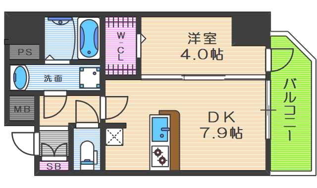 14階の間取り図