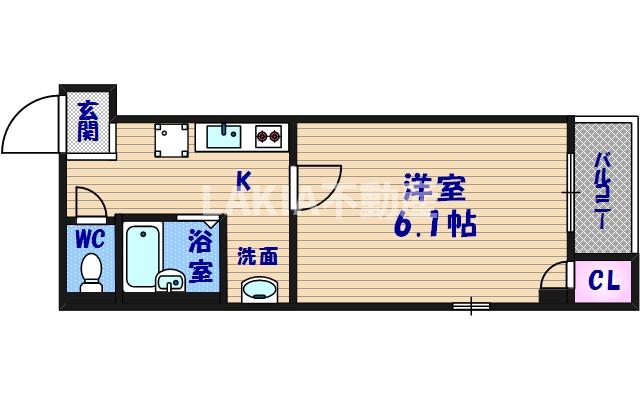 3階の間取り図