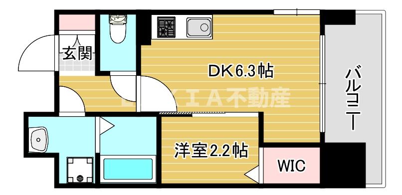 5階の間取り図