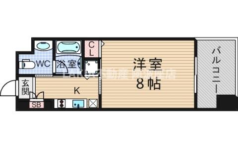 6階の間取り図