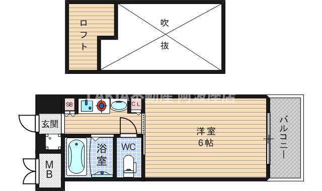 9階の間取り図