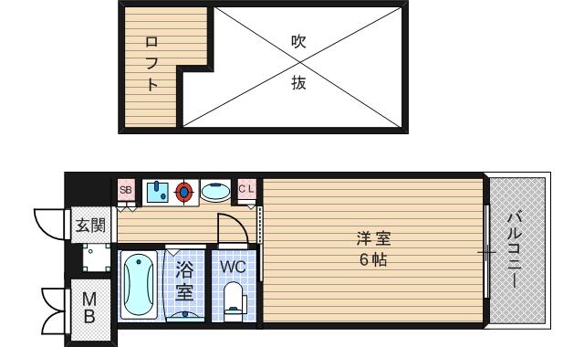 7階の間取り図