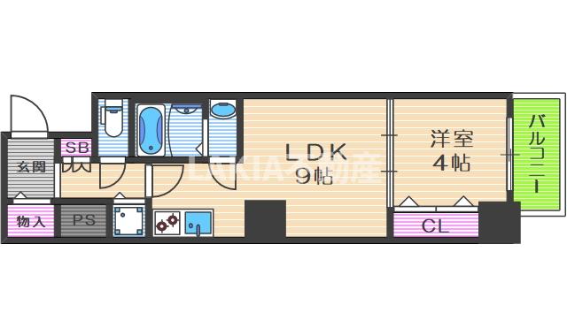 10階の間取り図