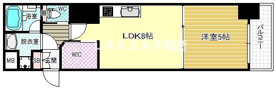 14階の間取り図