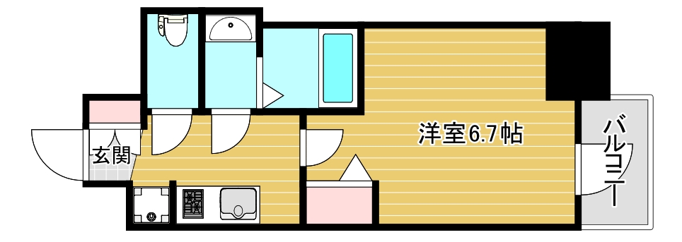 8階の間取り図