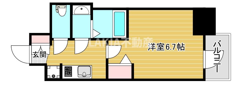 5階の間取り図