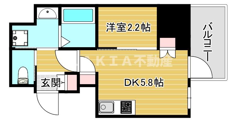 10階の間取り図