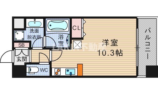 11階の間取り図