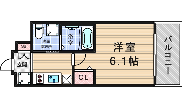 5階の間取り図