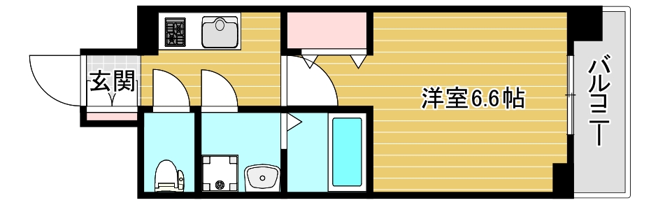 8階の間取り図