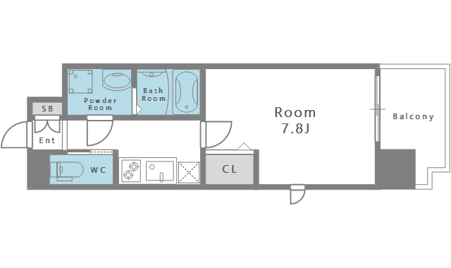 3階の間取り図