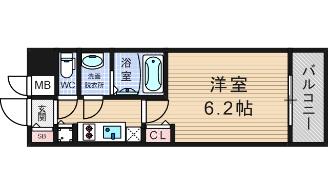 7階の間取り図